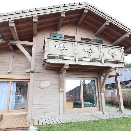 Chalet Cosy Aux Gets, Proche Du Lac Avec Sauna Et Parking Prive - Fr-1-623-58 Ле-Же Екстер'єр фото
