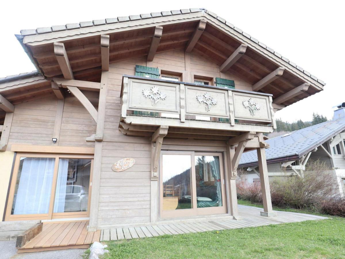 Chalet Cosy Aux Gets, Proche Du Lac Avec Sauna Et Parking Prive - Fr-1-623-58 Ле-Же Екстер'єр фото